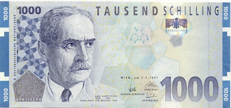 Karl Landsteiner Bank Note